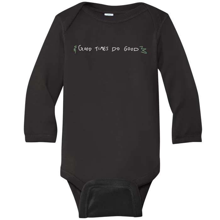 The Brothers Sun Bruce Good Times Do Good Baby Long Sleeve Bodysuit