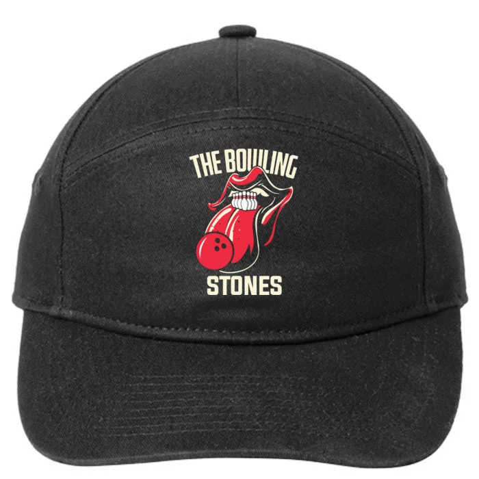 The Bowling Stones Bowling 7-Panel Snapback Hat