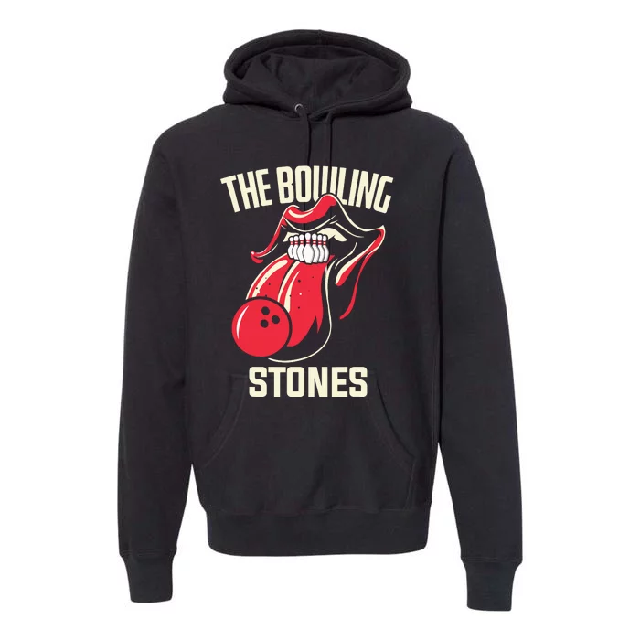 The Bowling Stones Bowling Premium Hoodie