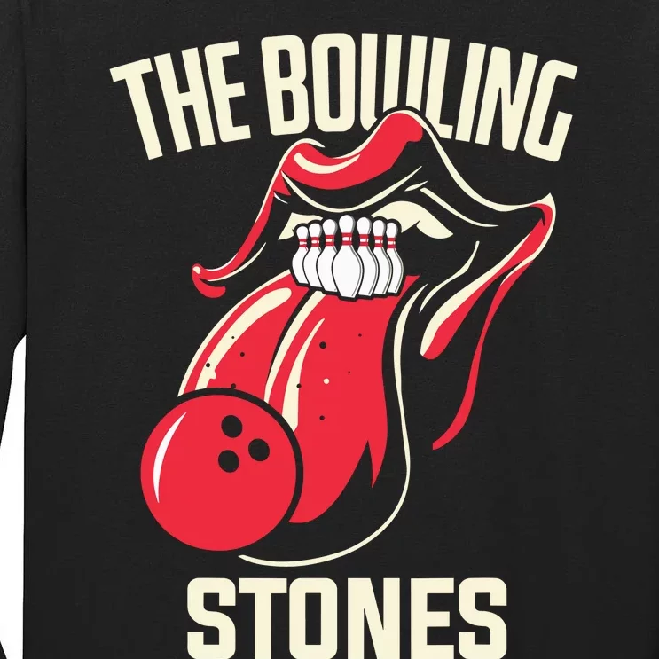 The Bowling Stones Bowling Tall Long Sleeve T-Shirt