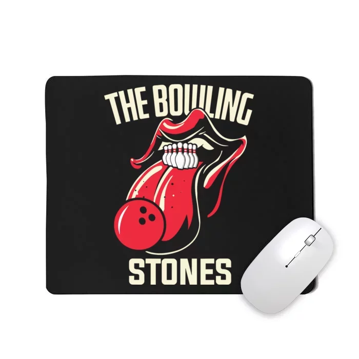 The Bowling Stones Bowling Mousepad