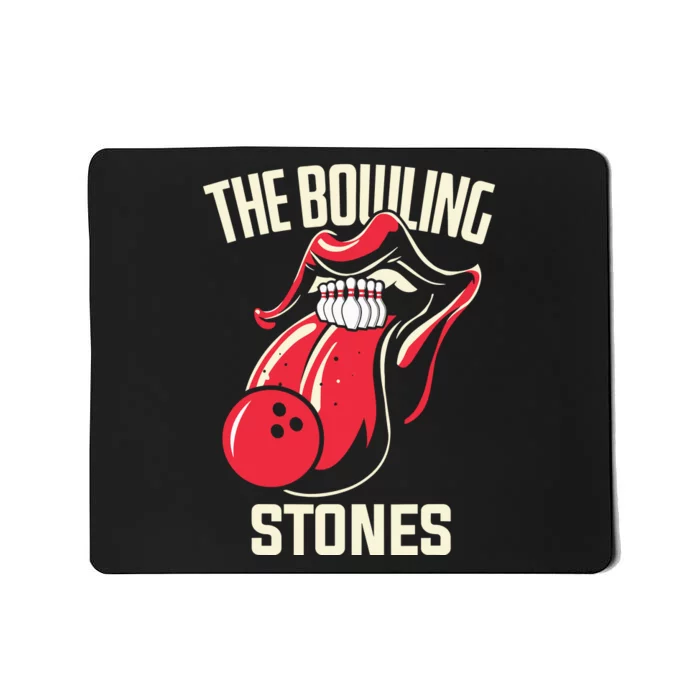 The Bowling Stones Bowling Mousepad