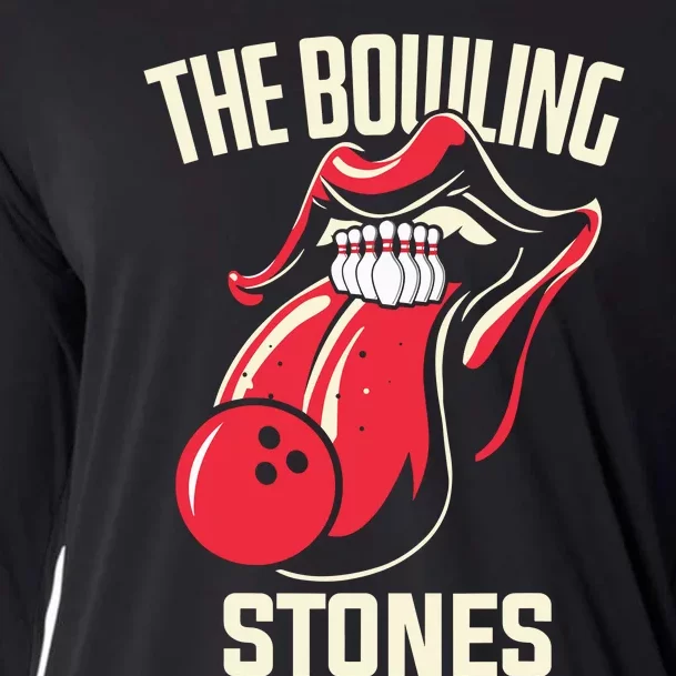 The Bowling Stones Bowling Cooling Performance Long Sleeve Crew