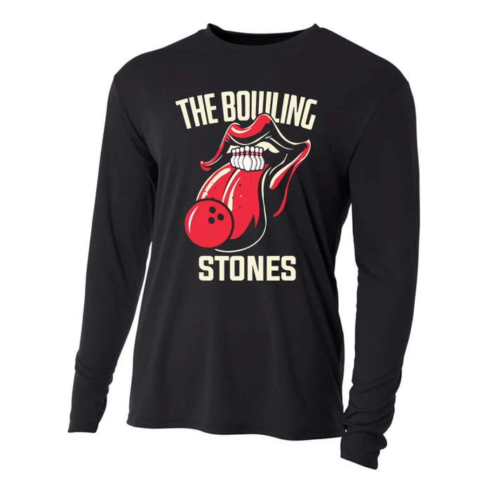 The Bowling Stones Bowling Cooling Performance Long Sleeve Crew