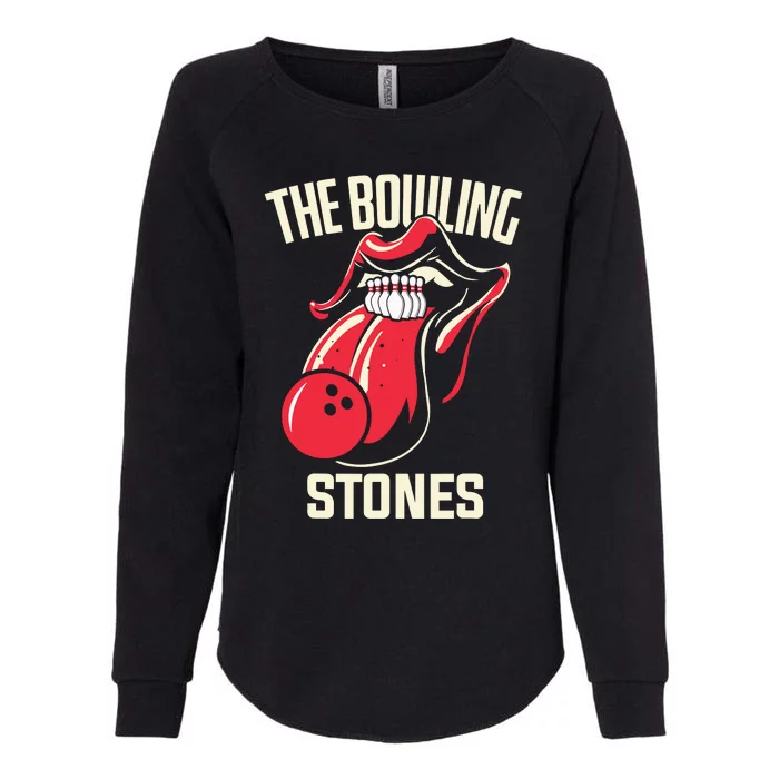 The Bowling Stones Bowling Womens California Wash Sweatshirt