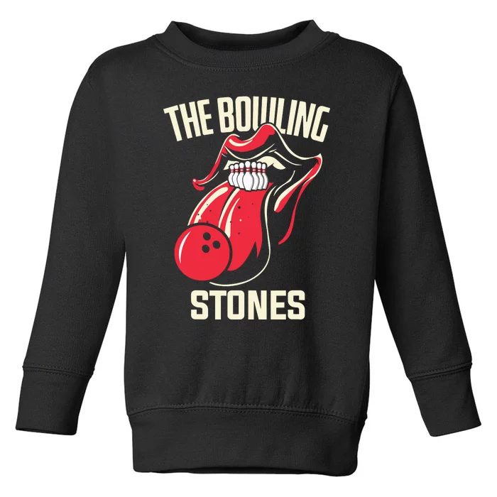 The Bowling Stones Bowling Toddler Sweatshirt