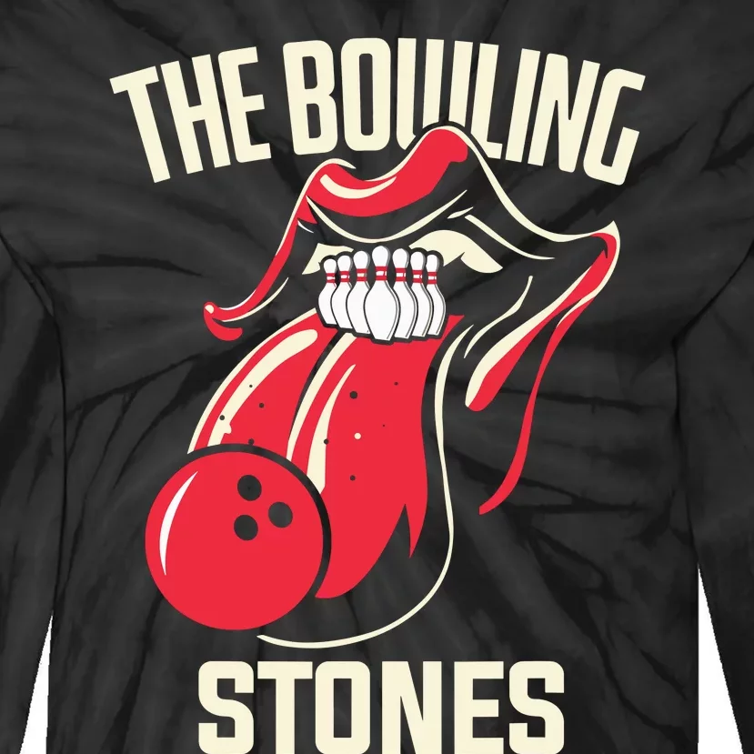 The Bowling Stones Bowling Tie-Dye Long Sleeve Shirt