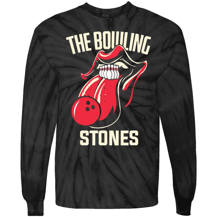 The Bowling Stones Bowling Tie-Dye Long Sleeve Shirt