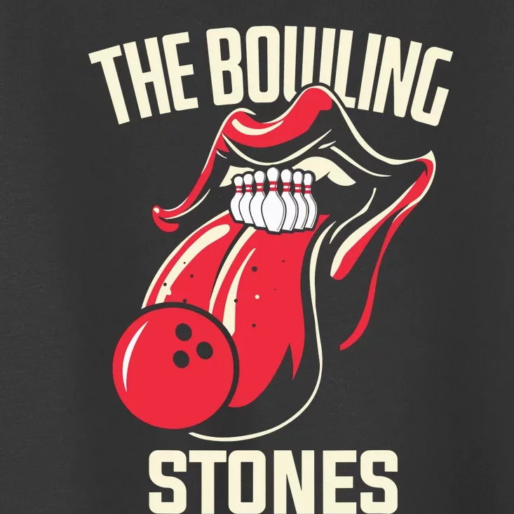 The Bowling Stones Bowling Toddler T-Shirt