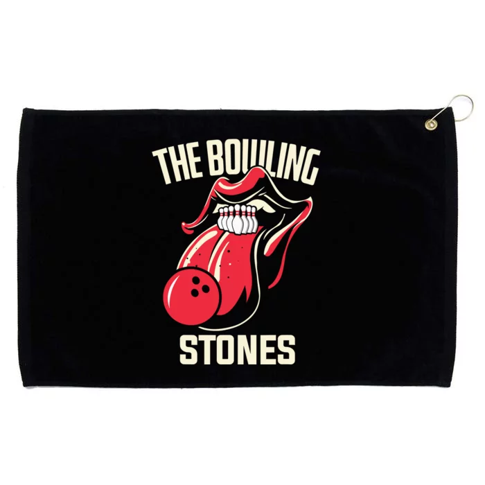 The Bowling Stones Bowling Grommeted Golf Towel