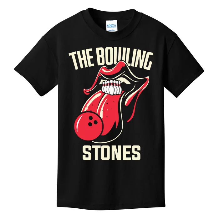 The Bowling Stones Bowling Kids T-Shirt