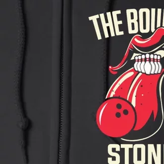 The Bowling Stones Bowling Full Zip Hoodie