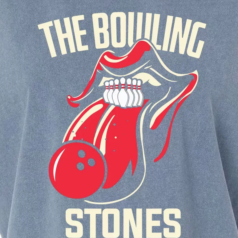 The Bowling Stones Bowling Garment-Dyed Women's Muscle Tee