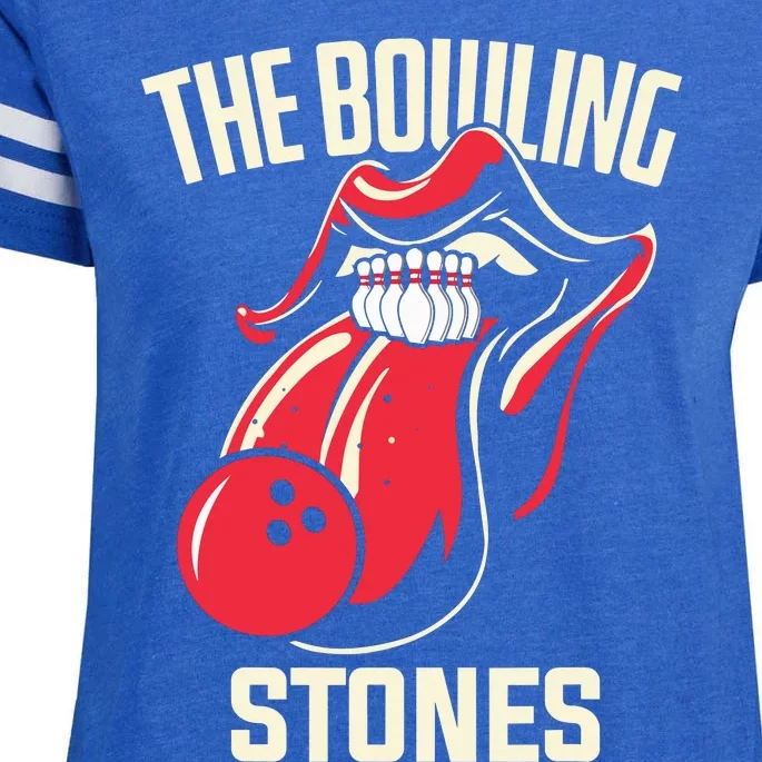 The Bowling Stones Bowling Enza Ladies Jersey Football T-Shirt