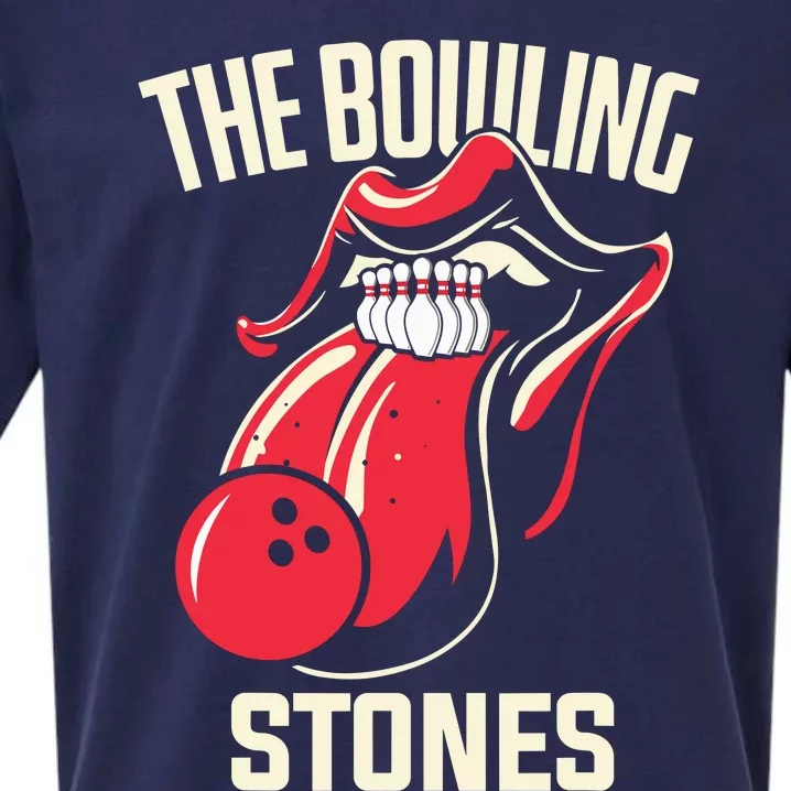 The Bowling Stones Bowling Sueded Cloud Jersey T-Shirt