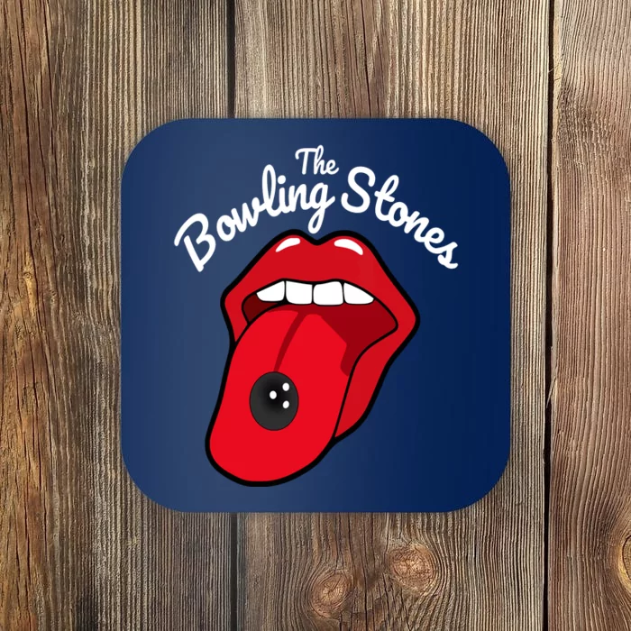 The Bowling Stones Amusing Funny Best Bowling Team Coaster