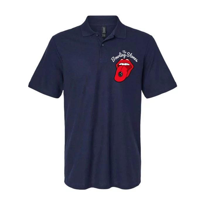 The Bowling Stones Amusing Funny Best Bowling Team Softstyle Adult Sport Polo