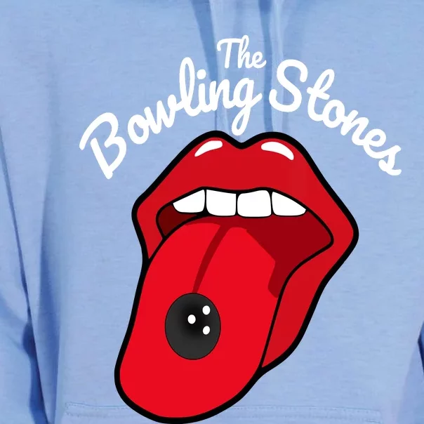 The Bowling Stones Amusing Funny Best Bowling Team Unisex Surf Hoodie