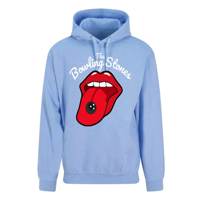 The Bowling Stones Amusing Funny Best Bowling Team Unisex Surf Hoodie