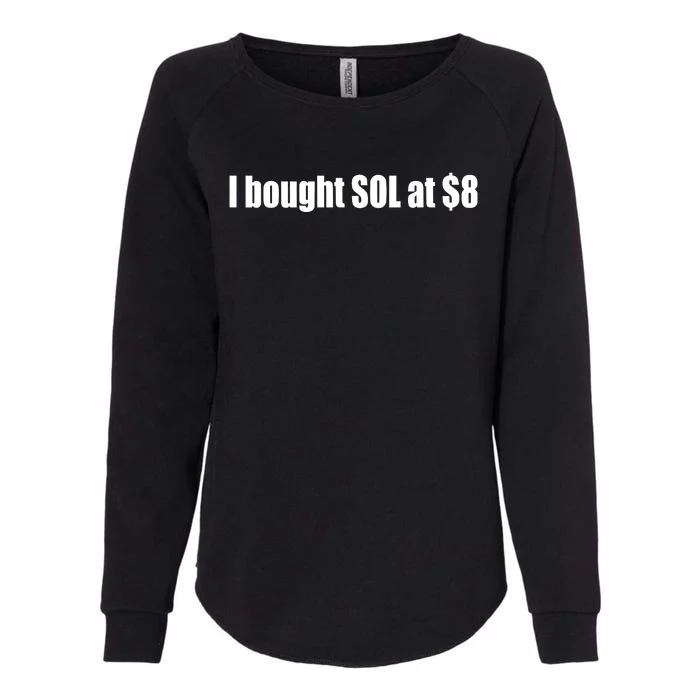 They Bought Sol At $8 Womens California Wash Sweatshirt