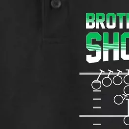 The Brotherly Shove Philadelphia Eagle Football Dry Zone Grid Performance Polo