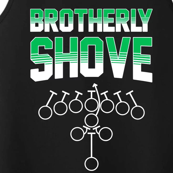 The Brotherly Shove Philadelphia Football Performance Tank