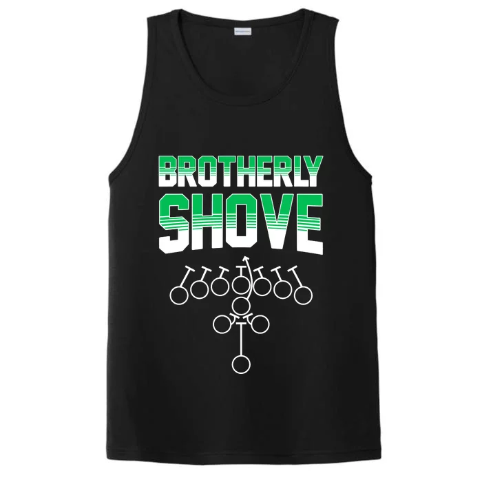 The Brotherly Shove Philadelphia Football Performance Tank