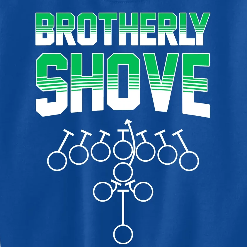 The Brotherly Shove Philadelphia Football Kids Sweatshirt