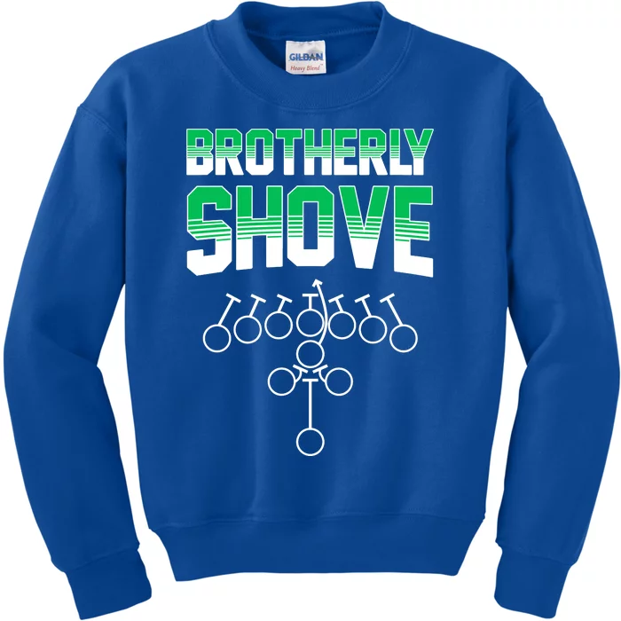 The Brotherly Shove Philadelphia Football Kids Sweatshirt