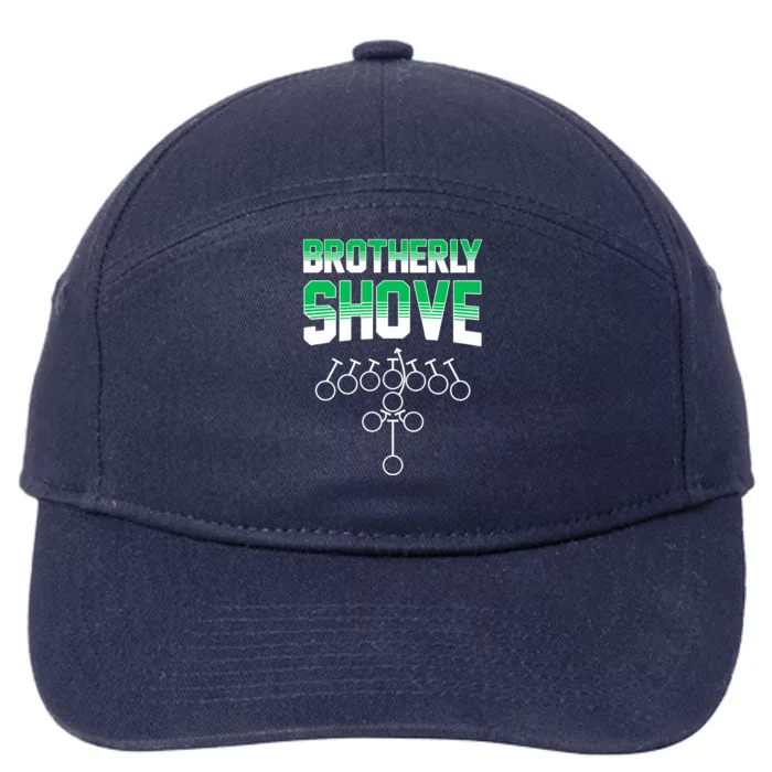 The Brotherly Shove Philadelphia Football 7-Panel Snapback Hat