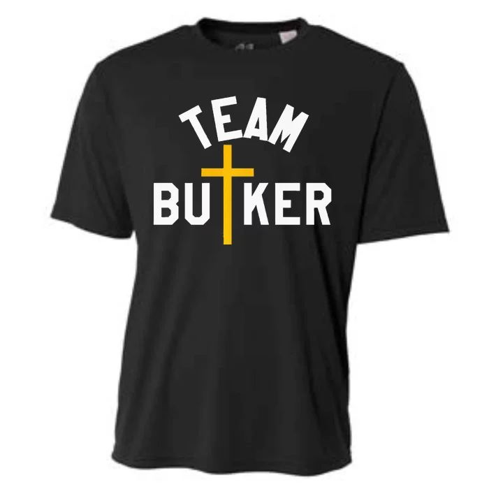 Team Butker Surname Christianity Cross Family Name Cooling Performance Crew T-Shirt