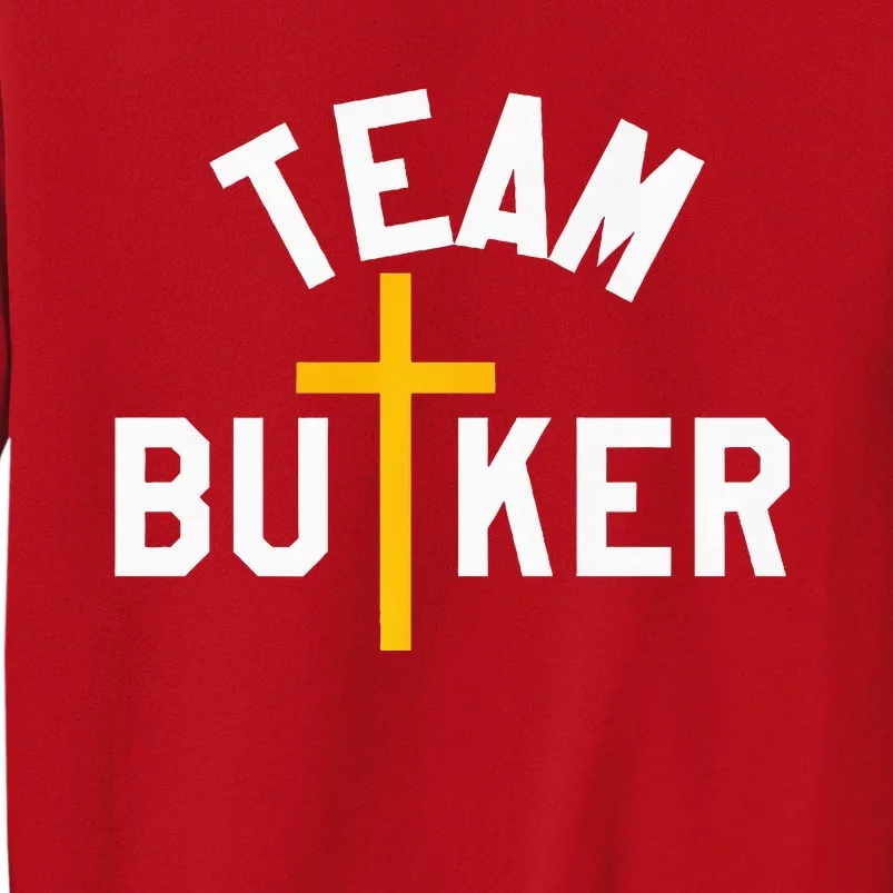 Team Butker Surname Christianity Cross Family Name Sweatshirt