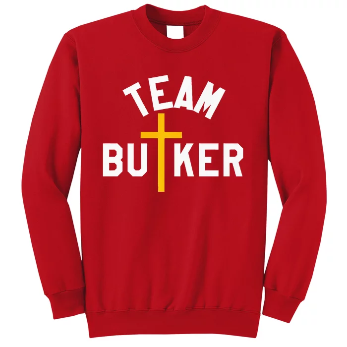 Team Butker Surname Christianity Cross Family Name Sweatshirt