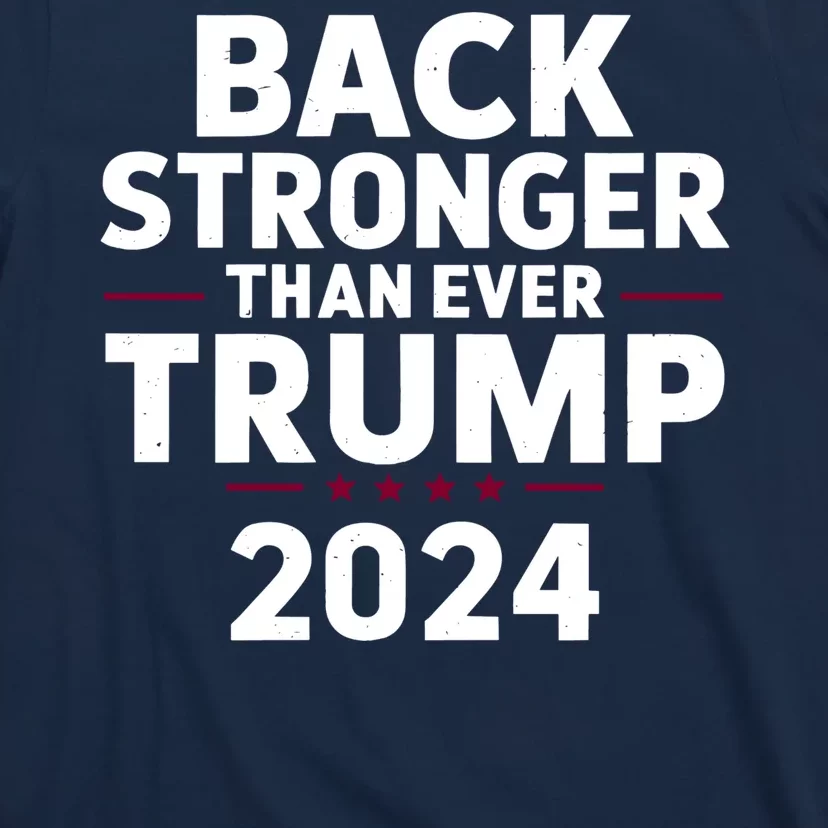 Trump Back Stronger Than Ever T-Shirt