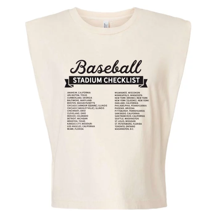 The Baseball Stadium Quest Garment-Dyed Women's Muscle Tee