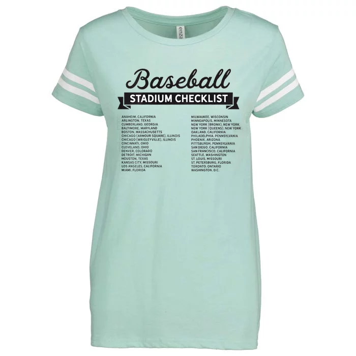 The Baseball Stadium Quest Enza Ladies Jersey Football T-Shirt