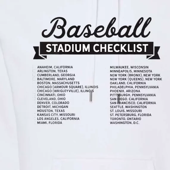 The Baseball Stadium Quest Premium Hoodie