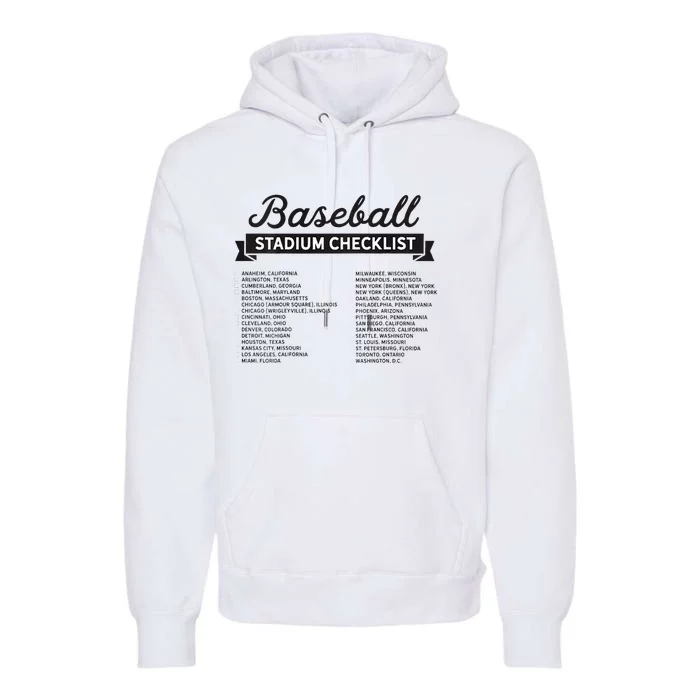 The Baseball Stadium Quest Premium Hoodie