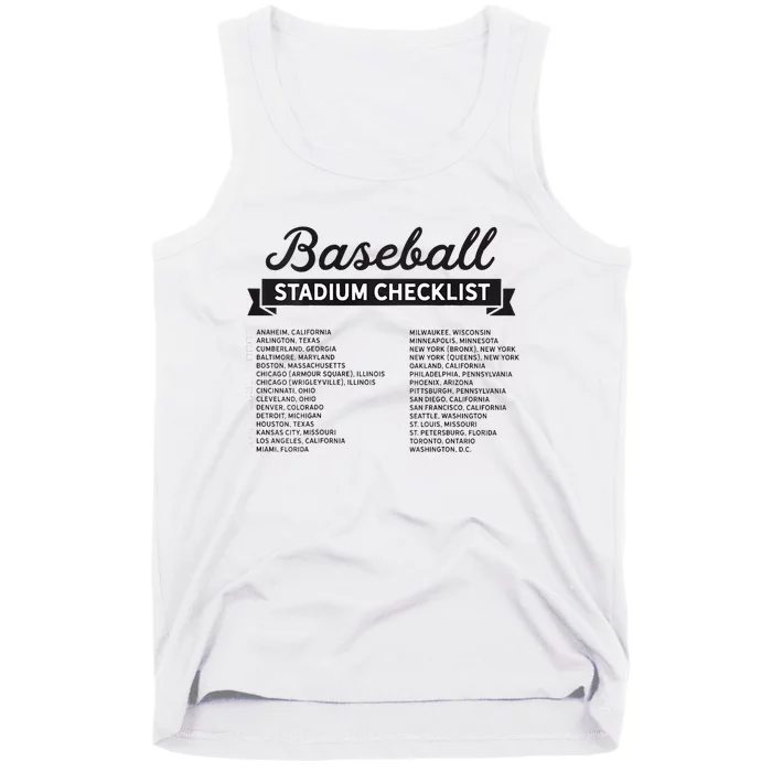 The Baseball Stadium Quest Tank Top