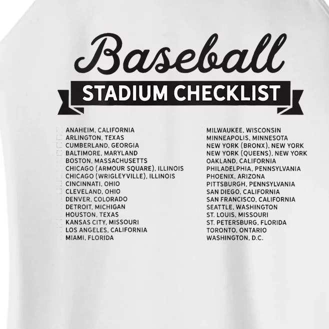 The Baseball Stadium Quest Women’s Perfect Tri Rocker Tank