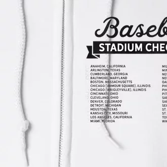 The Baseball Stadium Quest Full Zip Hoodie