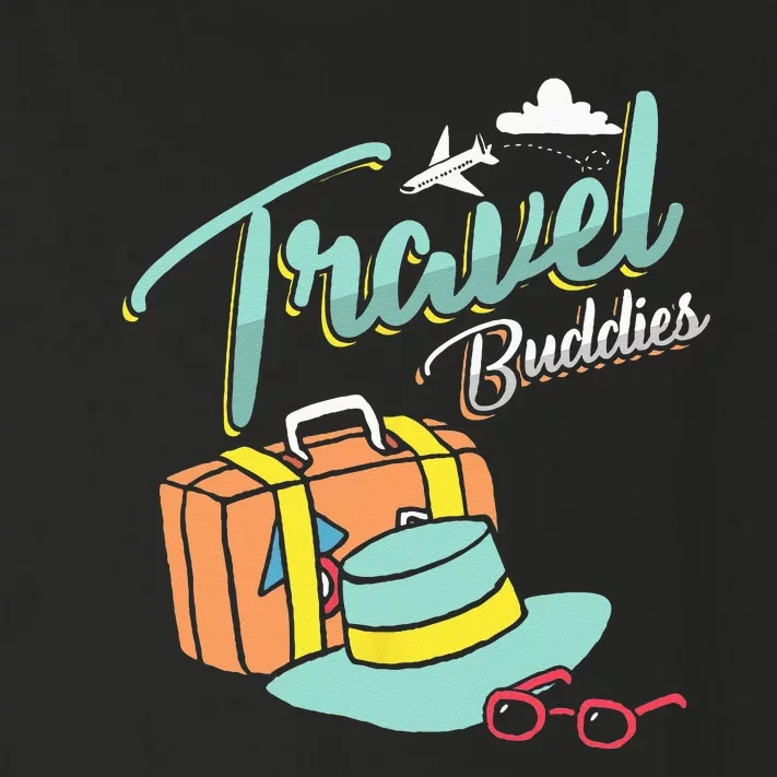 Travel Buddies Summer Getaway Vacation Traveling Traveler Toddler Long Sleeve Shirt