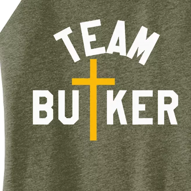 Team Butker Surname Christianity Cross Family Name Women’s Perfect Tri Rocker Tank