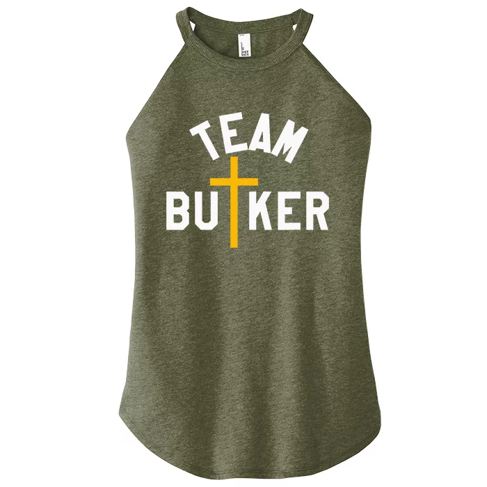 Team Butker Surname Christianity Cross Family Name Women’s Perfect Tri Rocker Tank