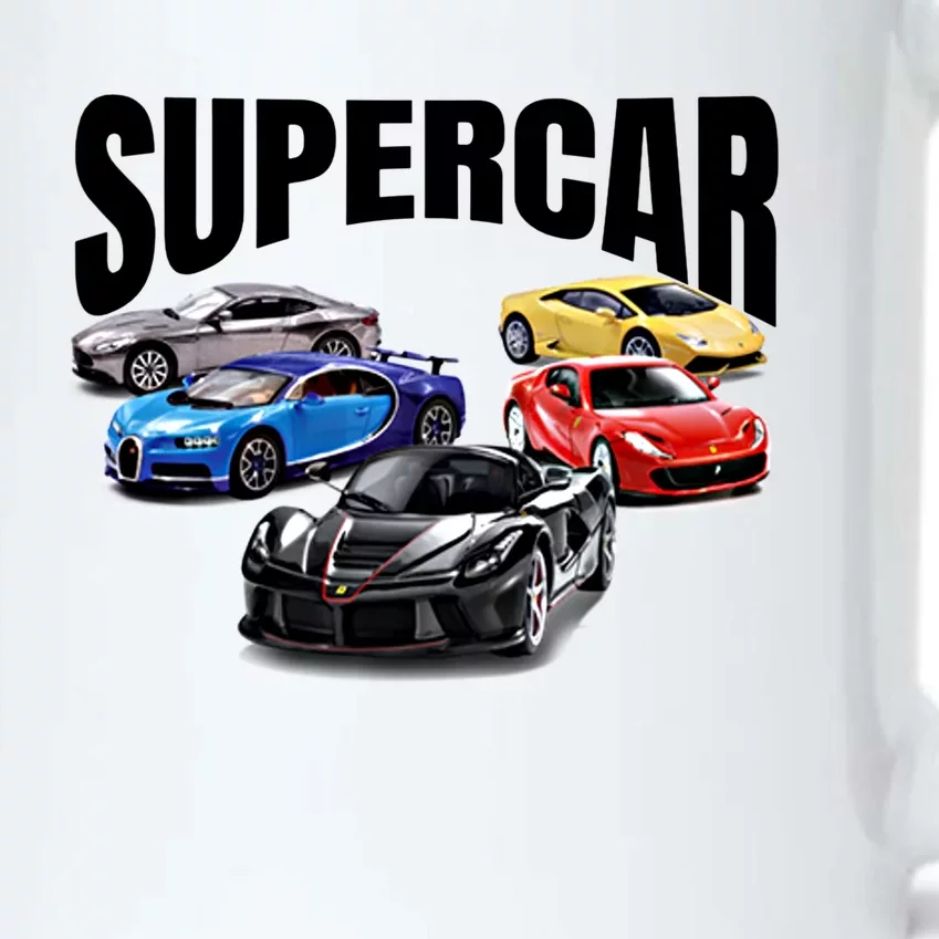 The Best Supercar Racing Fan Funny Gift On The Planet Gift Black Color Changing Mug