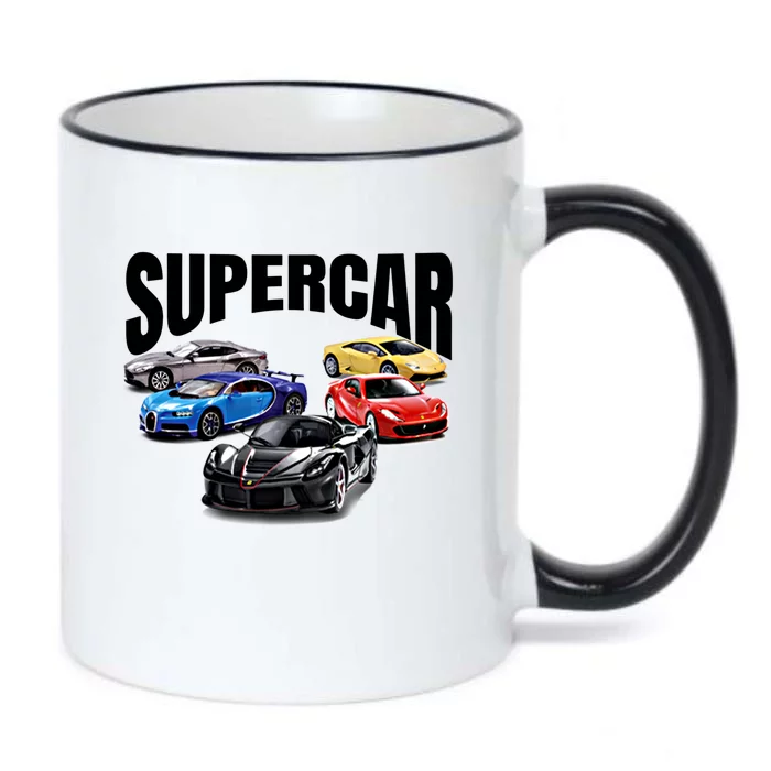 The Best Supercar Racing Fan Funny Gift On The Planet Gift Black Color Changing Mug