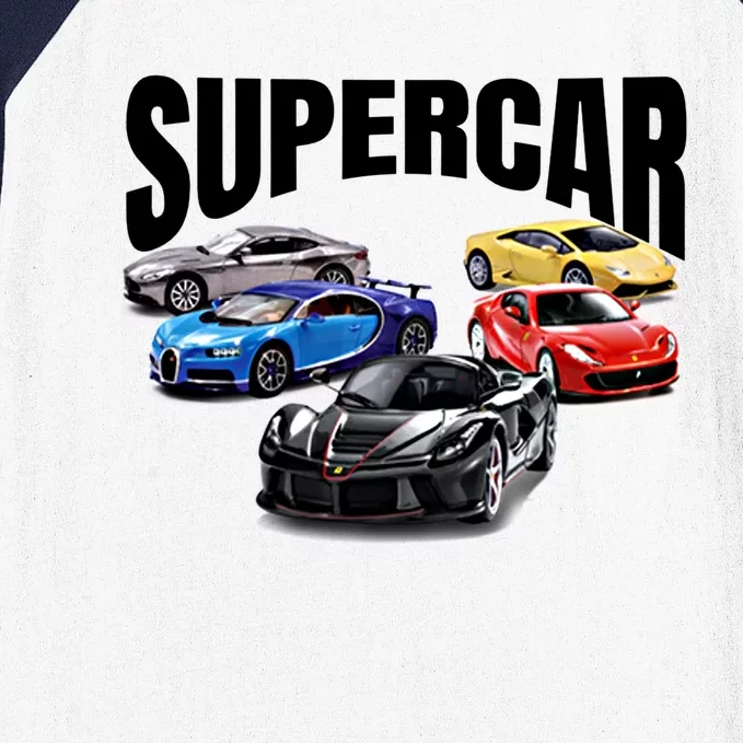 The Best Supercar Racing Fan Funny Gift On The Planet Gift Baseball Sleeve Shirt