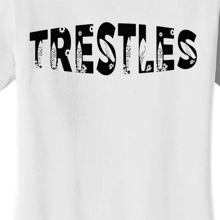 Trestles Beach Surfing Cool Surf Spot For Surfers Women's T-Shirt