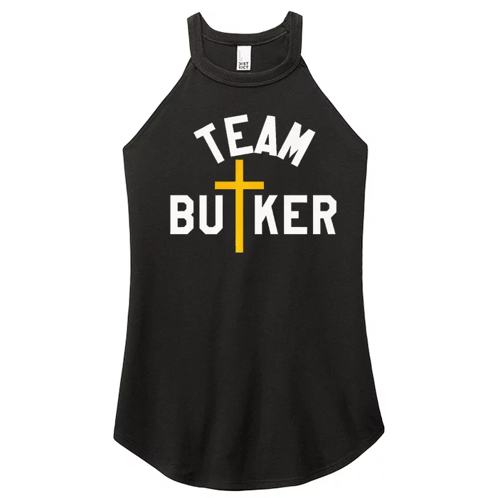 Team Butker Surname Christianity Cross Family Name Women’s Perfect Tri Rocker Tank