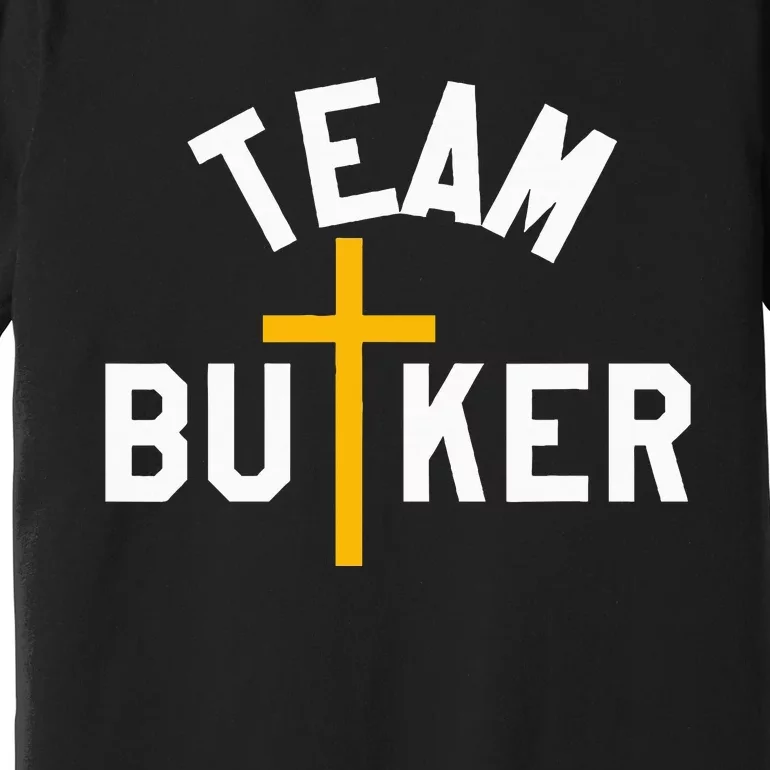 Team Butker Surname Christianity Cross Family Name Premium T-Shirt